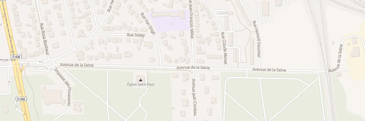 Plan du 33 Av de Seine à La Rochette