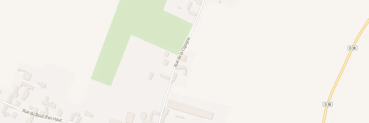 Plan du 10 Rue de la Cigogne à Treilles-en-Gâtinais