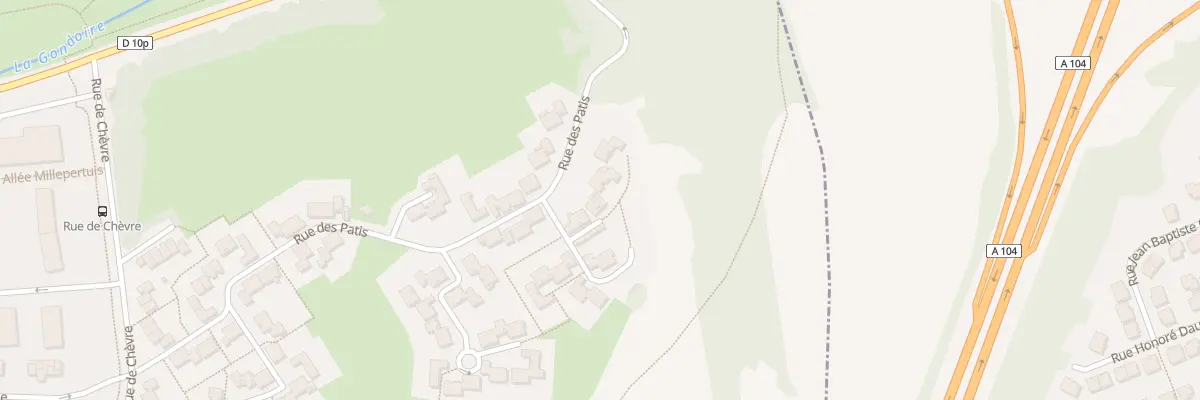 Plan du 19 Imp d’Orgemont à Torcy