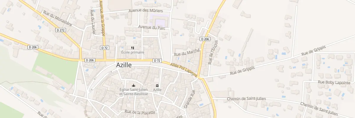 Plan du 10A All Pol Lapeyre à Azille
