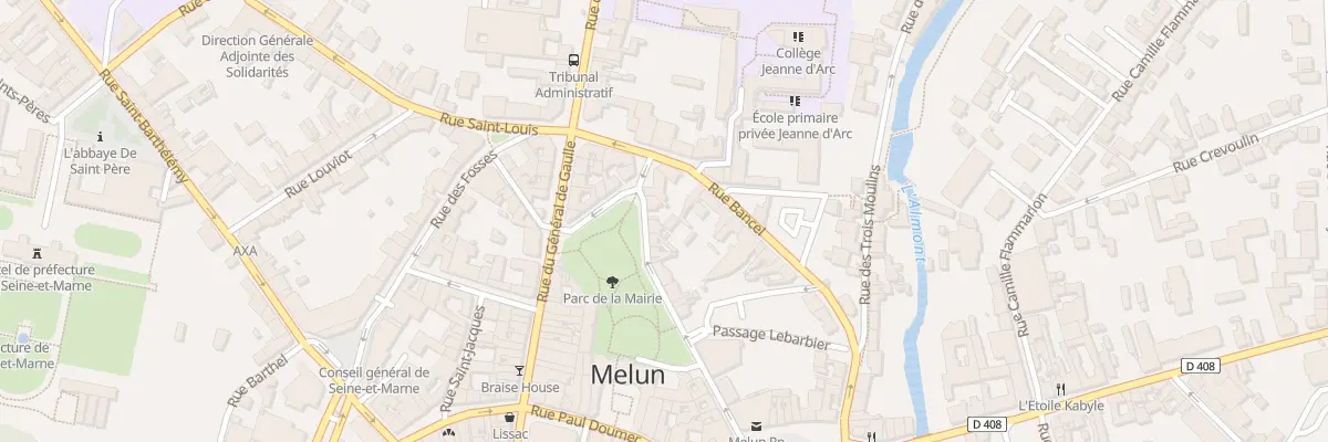 Plan du 26 Rue de l’Eperon à Melun