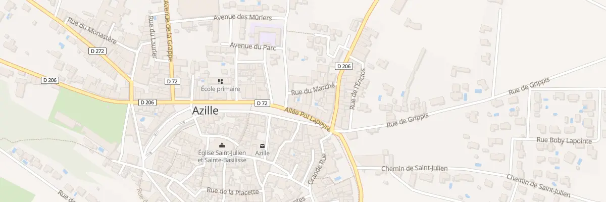 Plan du 10 All Pol Lapeyre à Azille