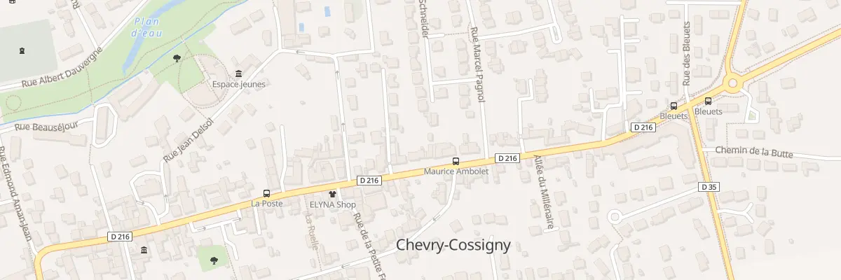 Plan du 75 Rue Charles Pathé à Chevry-Cossigny