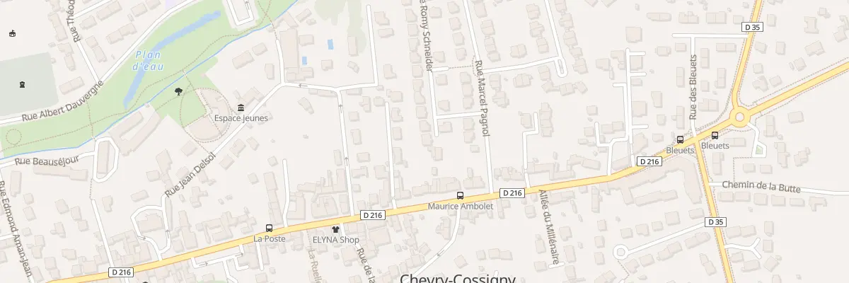 Plan du 3 Rue Romy Schneider à Chevry-Cossigny