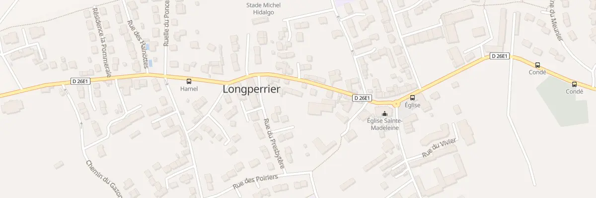 Plan du 21 Rue de Maincourt à Longperrier