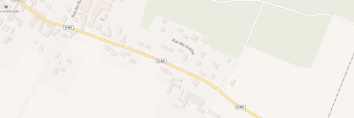 Plan du 3 Rue des Acacias à Gondreville