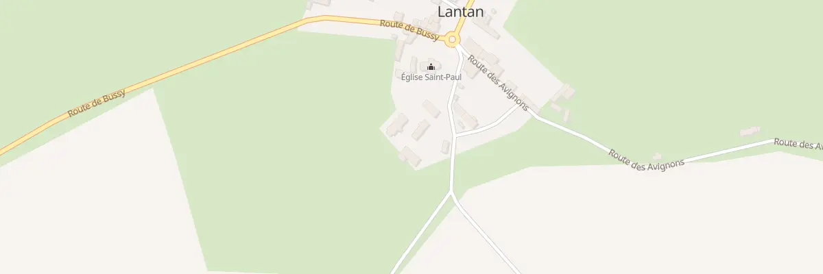 Plan du 10 Le Bourg à Lantan