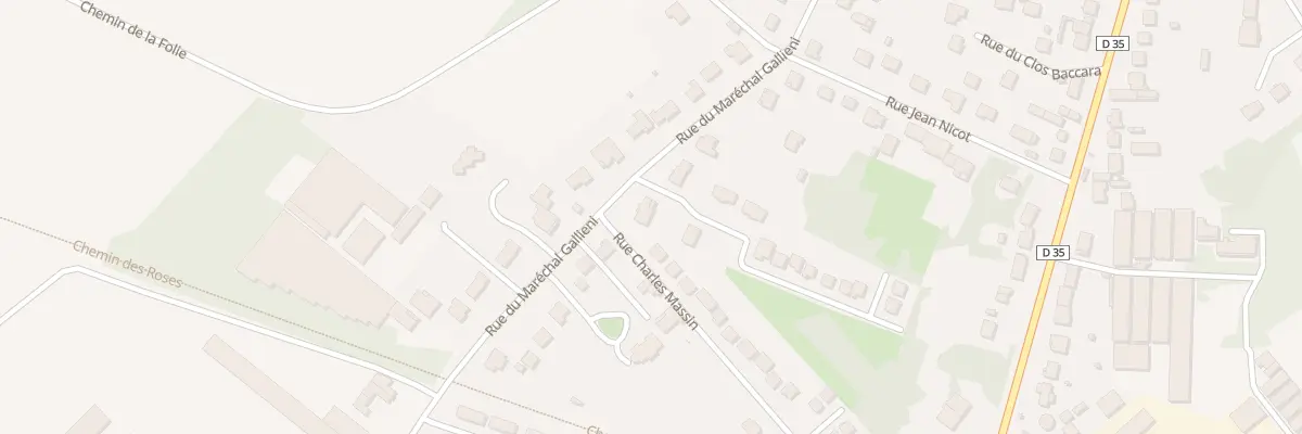 Plan du 2 Rue Christophe Cochet à Grisy-Suisnes