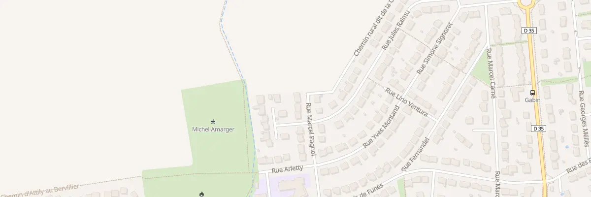 Plan du 39 Rue Marcel Pagnol à Chevry-Cossigny
