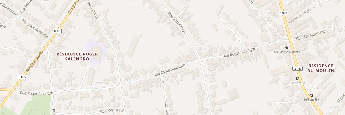 Plan du 42 Rue Roger Salengro à Nœux-les-Mines