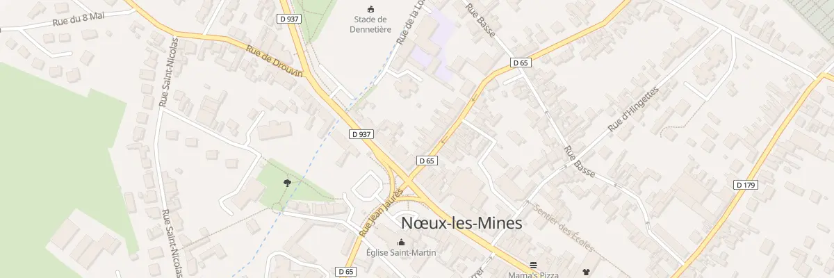 Plan du 4 Rue de l’Egalité à Nœux-les-Mines