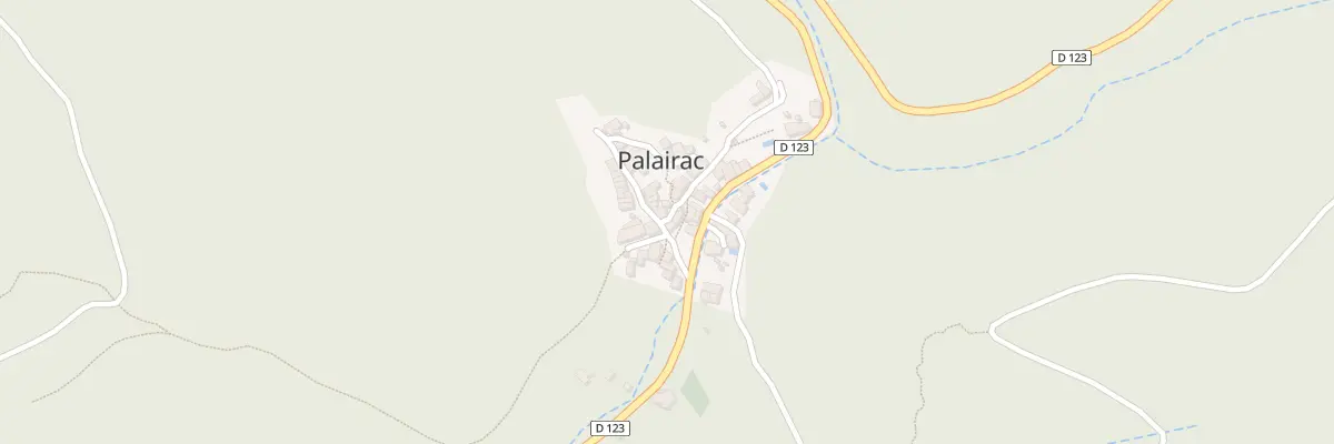 Plan du 4 Pla de la Font à Palairac