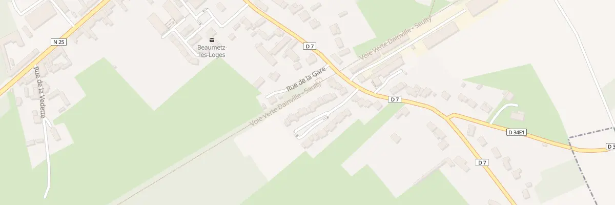 Plan du 10 Rue des Loges à Beaumetz-lès-Loges