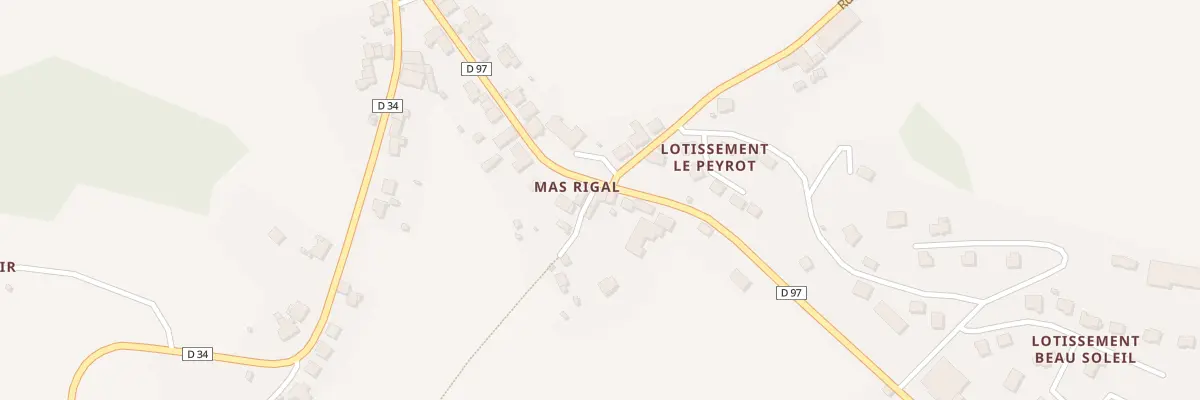 Plan du 5109 Mas Rigal à Saint-Amans-des-Cots