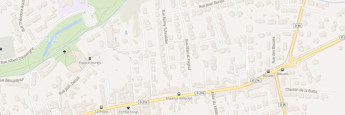 Plan du 2 Rue Romy Schneider à Chevry-Cossigny