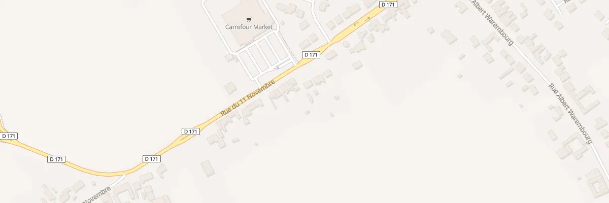 Plan du 44 Rue du 11 Novembre à Essars