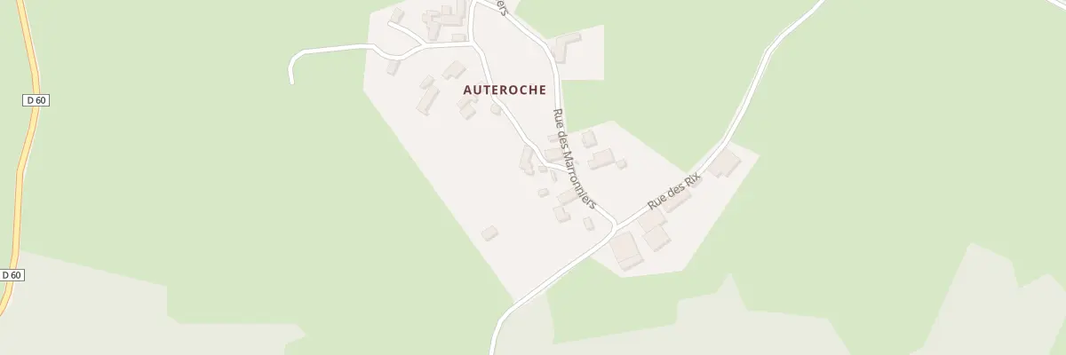 Plan du 1 Rue de la Guillote à Villossanges