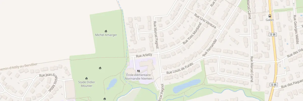 Plan du 27 Rue Marcel Pagnol à Chevry-Cossigny