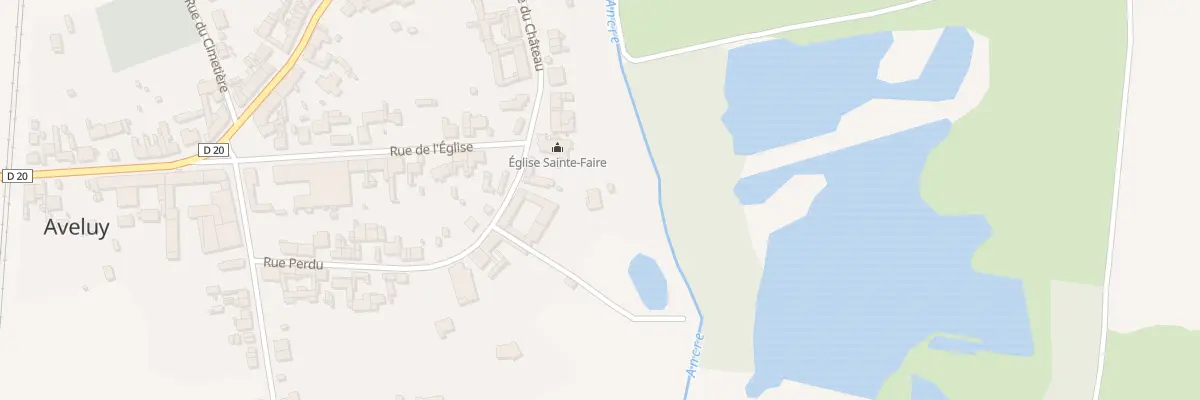 Plan du 4 Rue Perdu à Aveluy