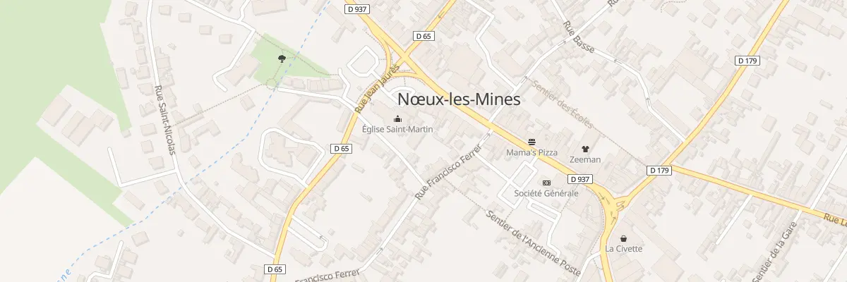 Plan du 118 Rue Nationale à Nœux-les-Mines