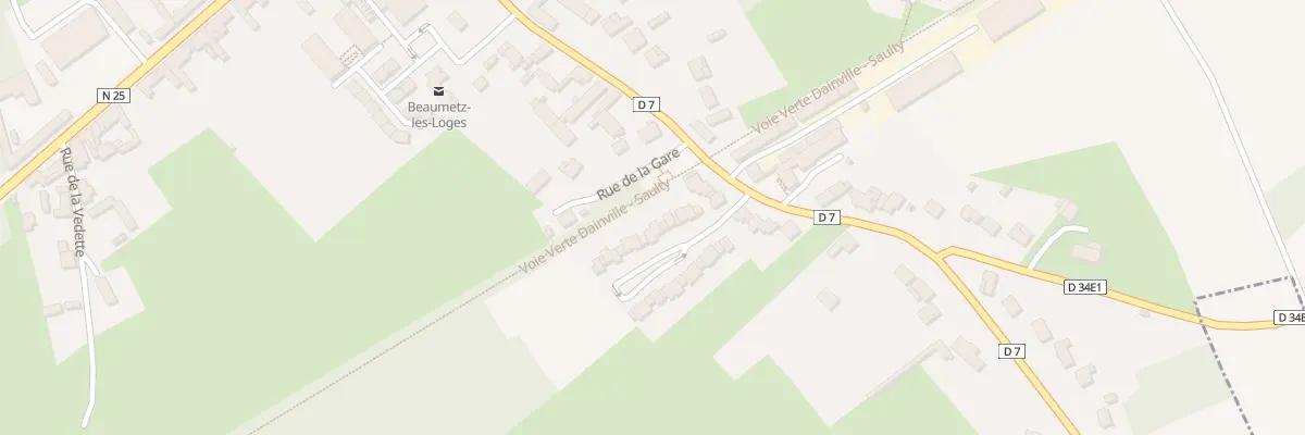 Plan du 8 Rue des Loges à Beaumetz-lès-Loges