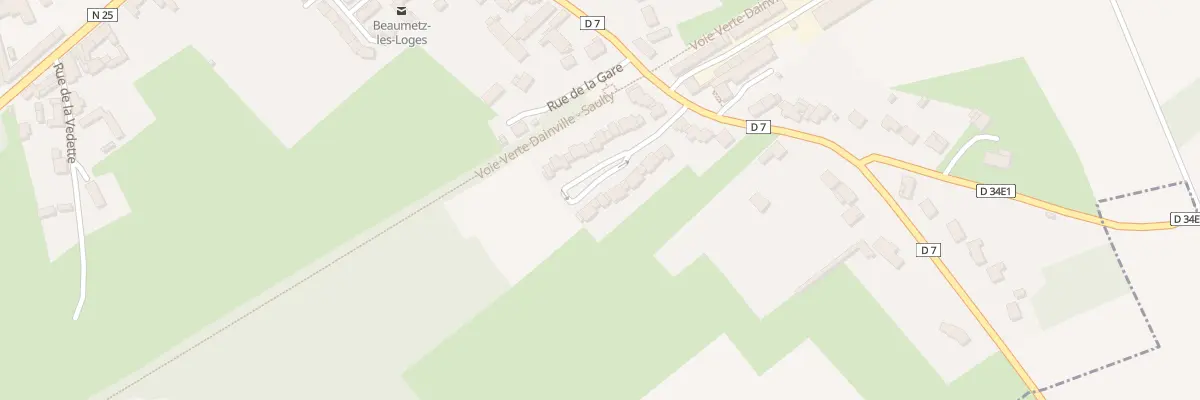 Plan du 15 Rue des Loges à Beaumetz-lès-Loges