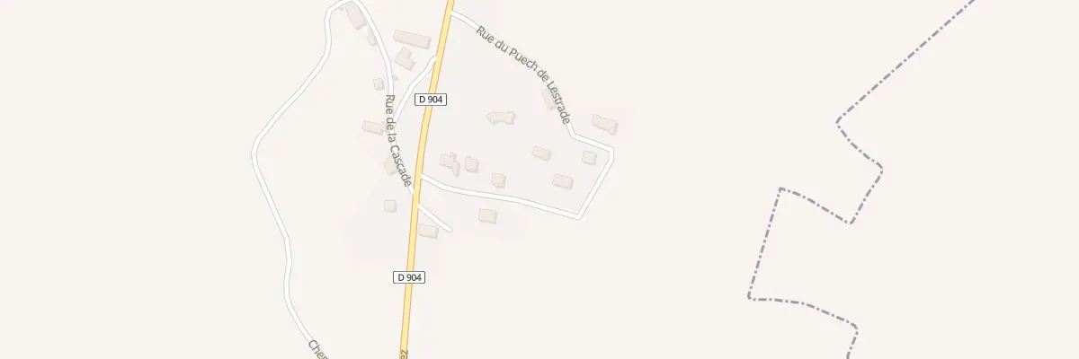 Plan du 5066 Puech de Lestrade à Taussac