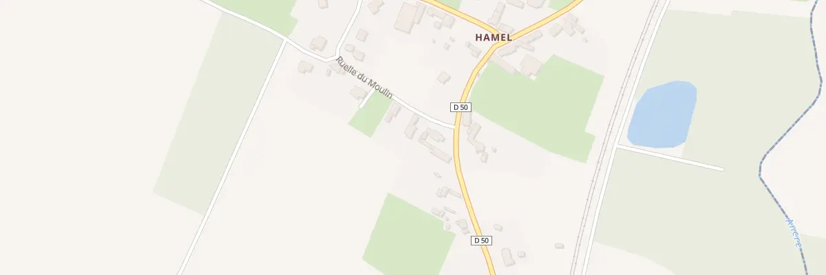 Plan du 3 Rle du Moulin à Beaumont-Hamel