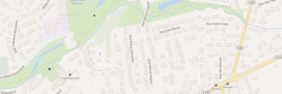 Plan du 17 Rue Marcel Pagnol à Chevry-Cossigny