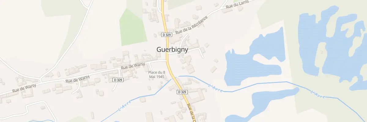 Plan du 5064 Rue des Jeunes Grognards à Guerbigny