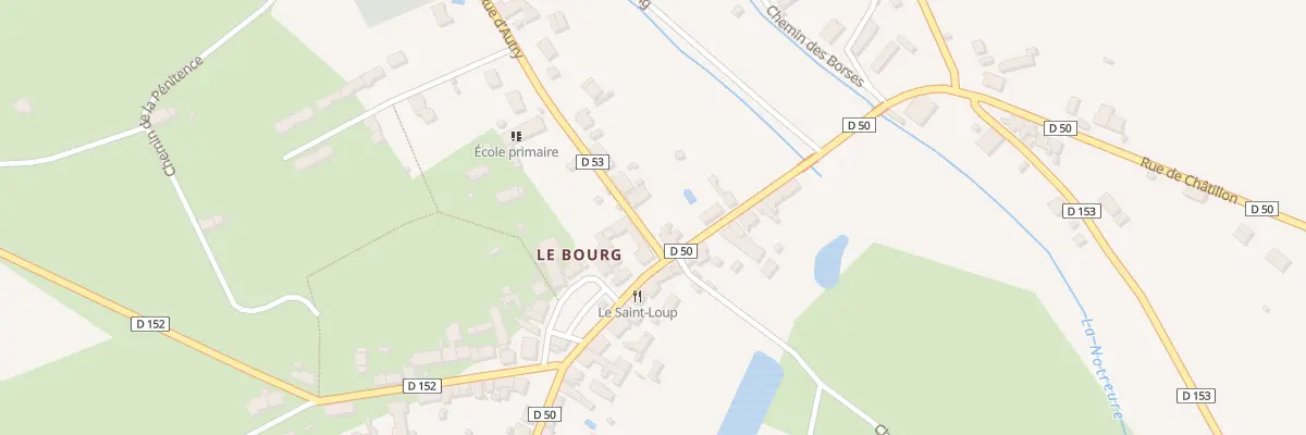 Plan du 2 Rue d’Autry à Cernoy-en-Berry