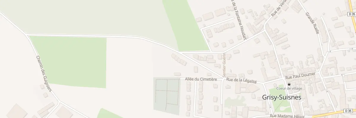 Plan du 7 Rue de la Légalité à Grisy-Suisnes