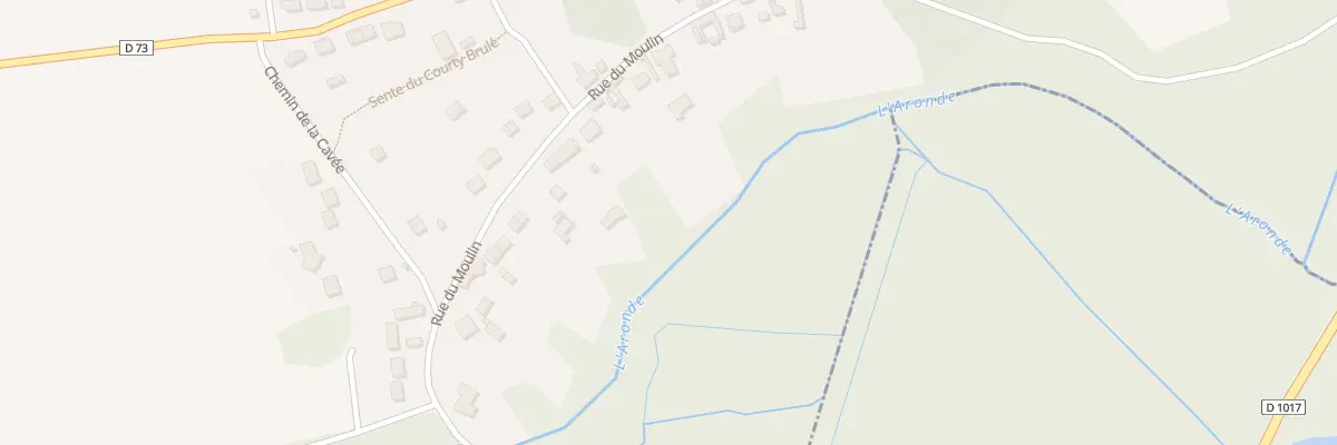 Plan du 19 Rue du Moulin à Neufvy-sur-Aronde