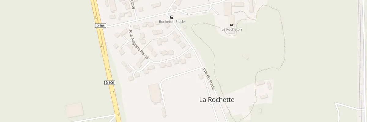 Plan du 36 Rue Auguste Renoir à La Rochette