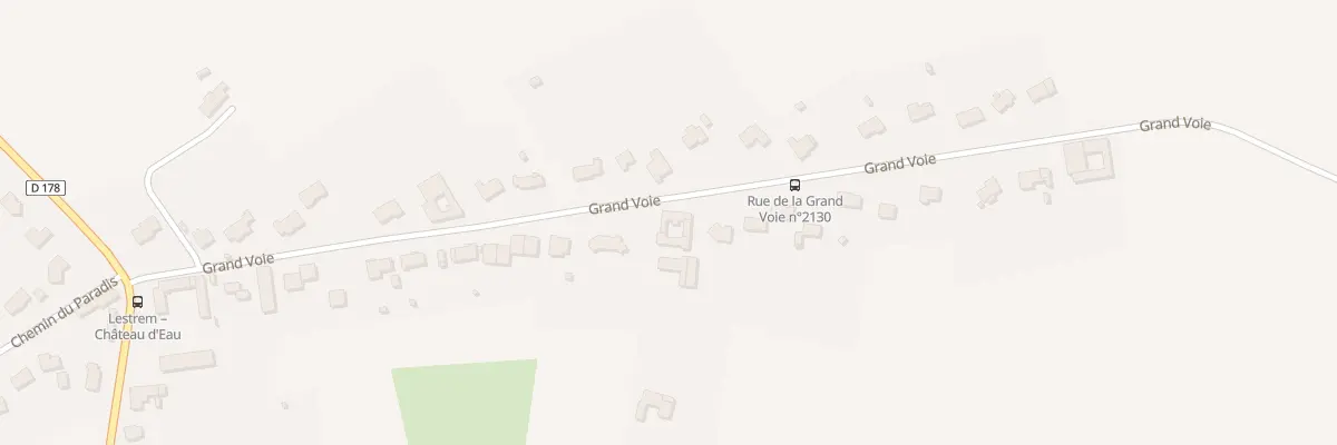 Plan du 2221 Rue Grand Voie à Lestrem