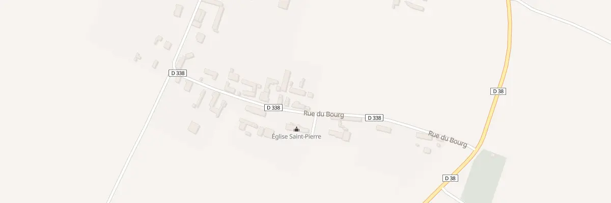 Plan du 10 Rue du Bourg à Treilles-en-Gâtinais