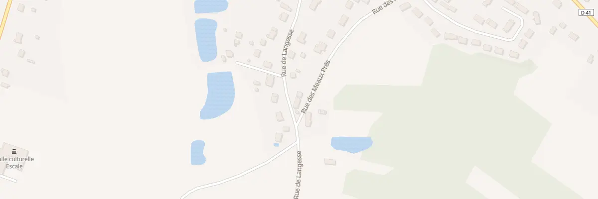 Plan du 38 Rue des Meaux Pres à Varennes-Changy