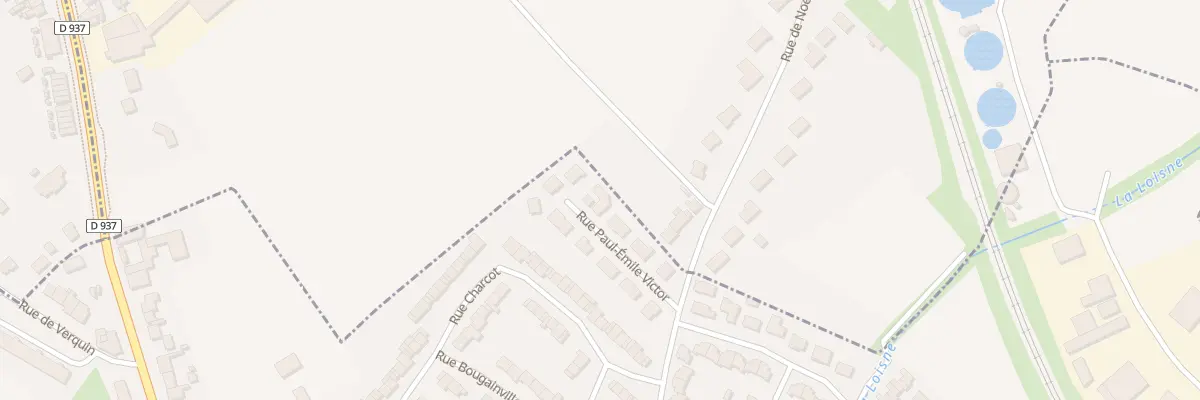 Plan du 6 Rue Paul Emile Victor à Nœux-les-Mines