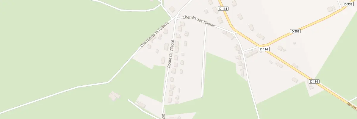 Plan du 11 Rte de Vilsoul à Verneix