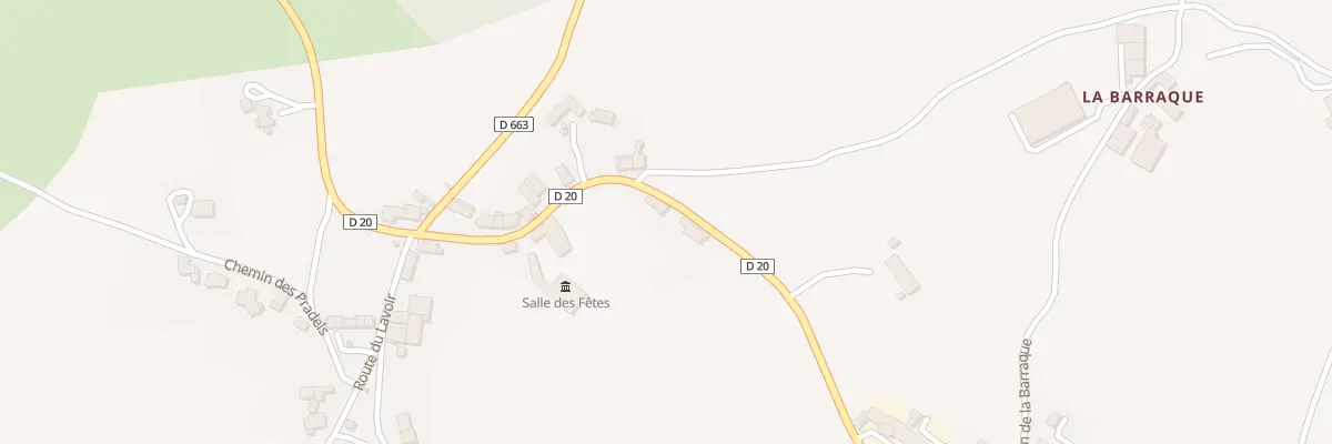 Plan du 5059 Saint Julien à Rodelle