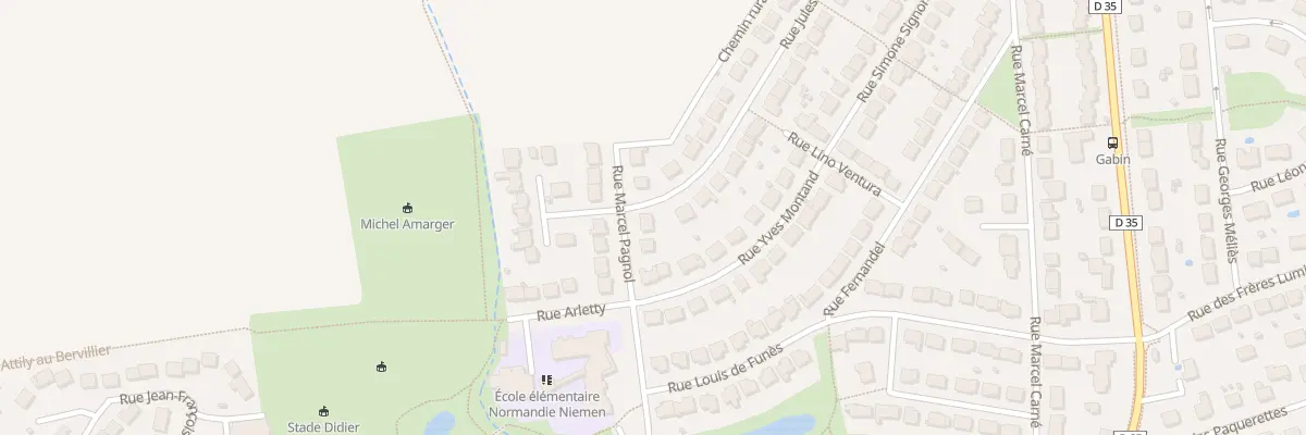 Plan du 38 Rue Marcel Pagnol à Chevry-Cossigny