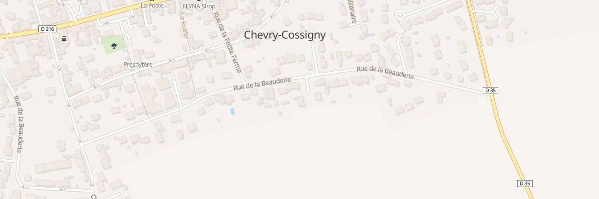 Plan du 86 Rue de la Beauderie à Chevry-Cossigny