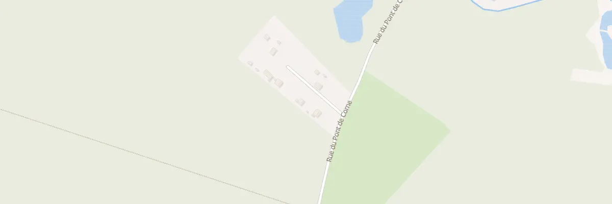 Plan du 5000F Rue du Pont de Corne à Borest