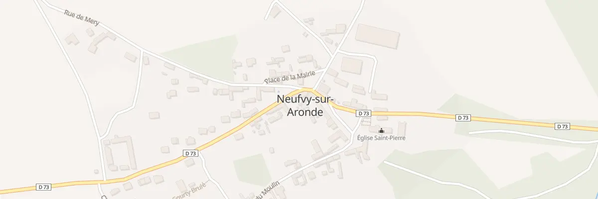 Plan du 3 Rue Robert Billet à Neufvy-sur-Aronde