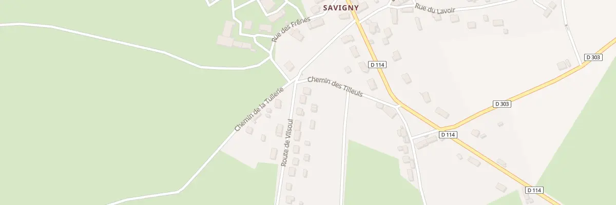 Plan du 3 Rte de Vilsoul à Verneix