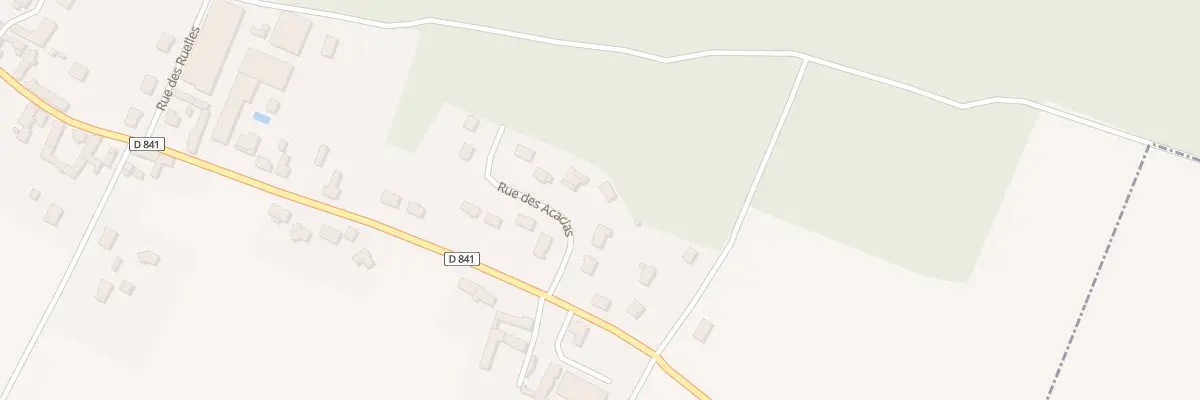 Plan du 6 Rue des Acacias à Gondreville