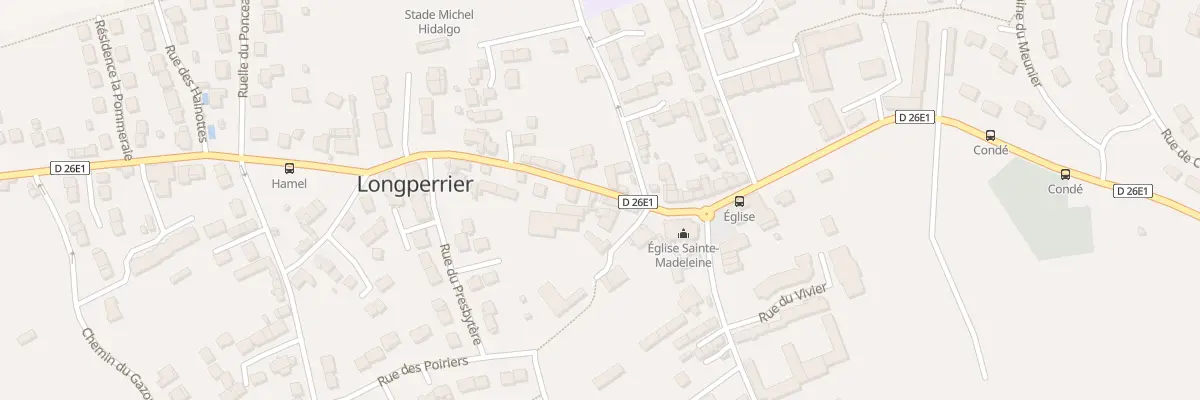 Plan du 13 Rue de Maincourt à Longperrier