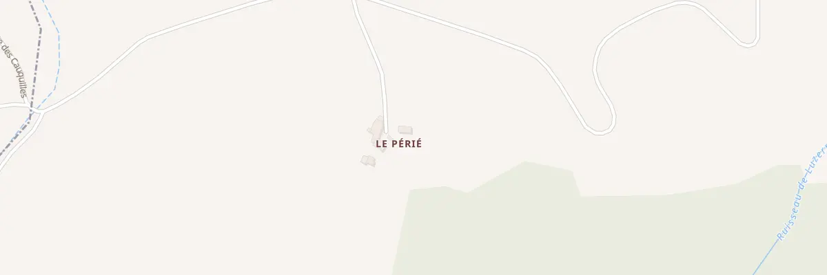 Plan du 5304 Le Perie à Combret