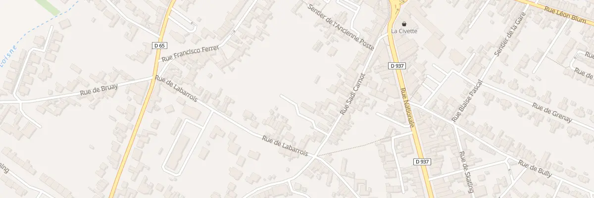 Plan du 37B Rue Sadi Carnot à Nœux-les-Mines