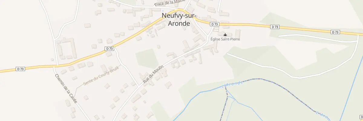 Plan du 9 Rue du Moulin à Neufvy-sur-Aronde